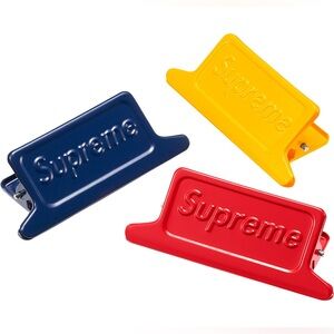 Supreme Dulton Small Clips Set of 3 NEW